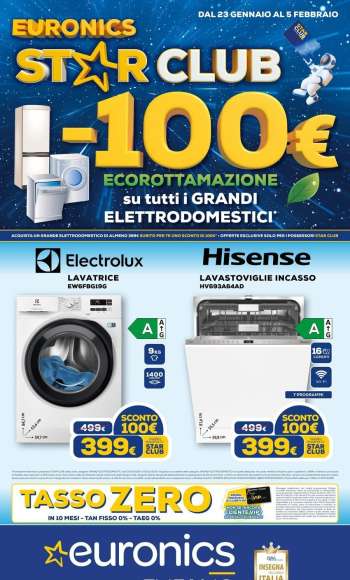 Volantino Euronics - 23/1/2025 - 5/2/2025.