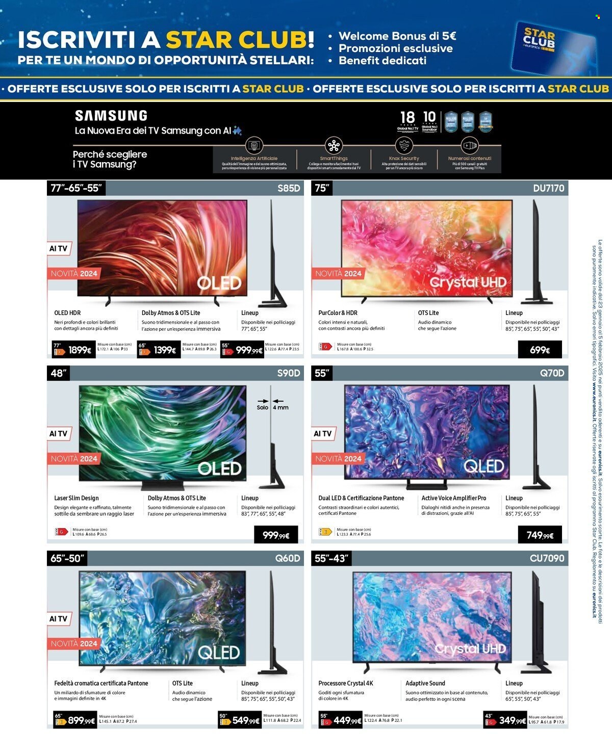 Volantino Euronics - 23/1/2025 - 5/2/2025. Pagina 17
