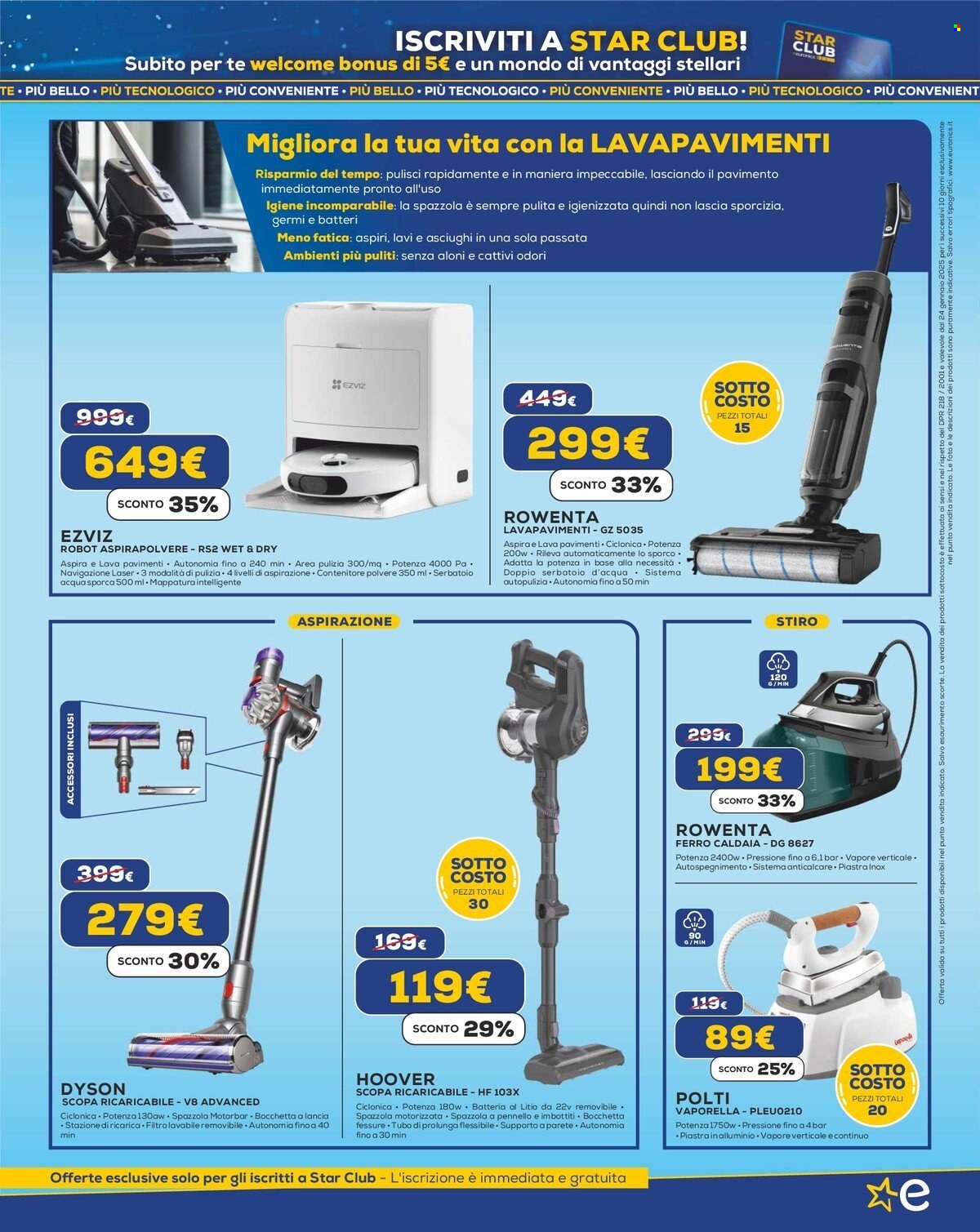 Volantino Euronics - 24/1/2025 - 5/2/2025. Pagina 13