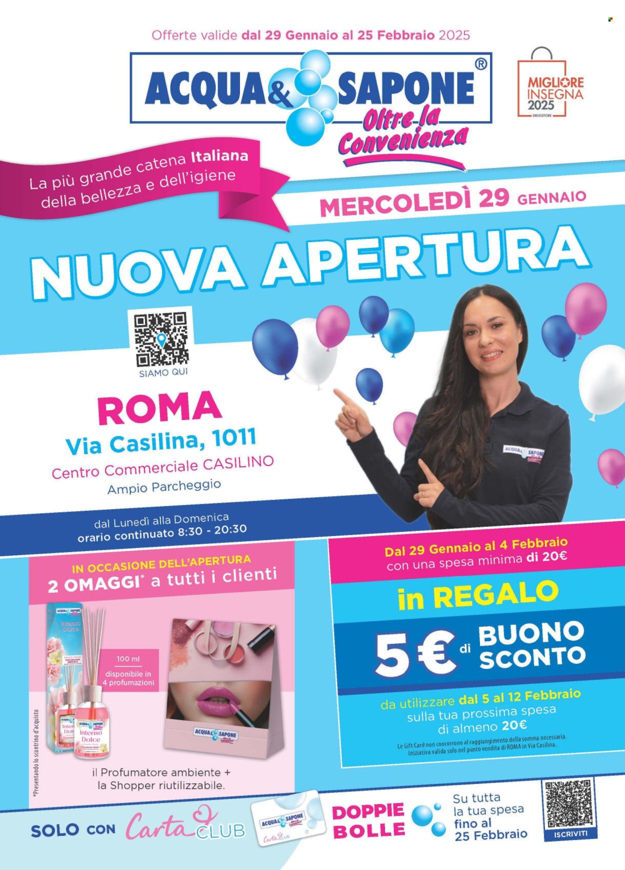 Volantino Acqua & Sapone - 29/1/2025 - 25/2/2025. Pagina 1