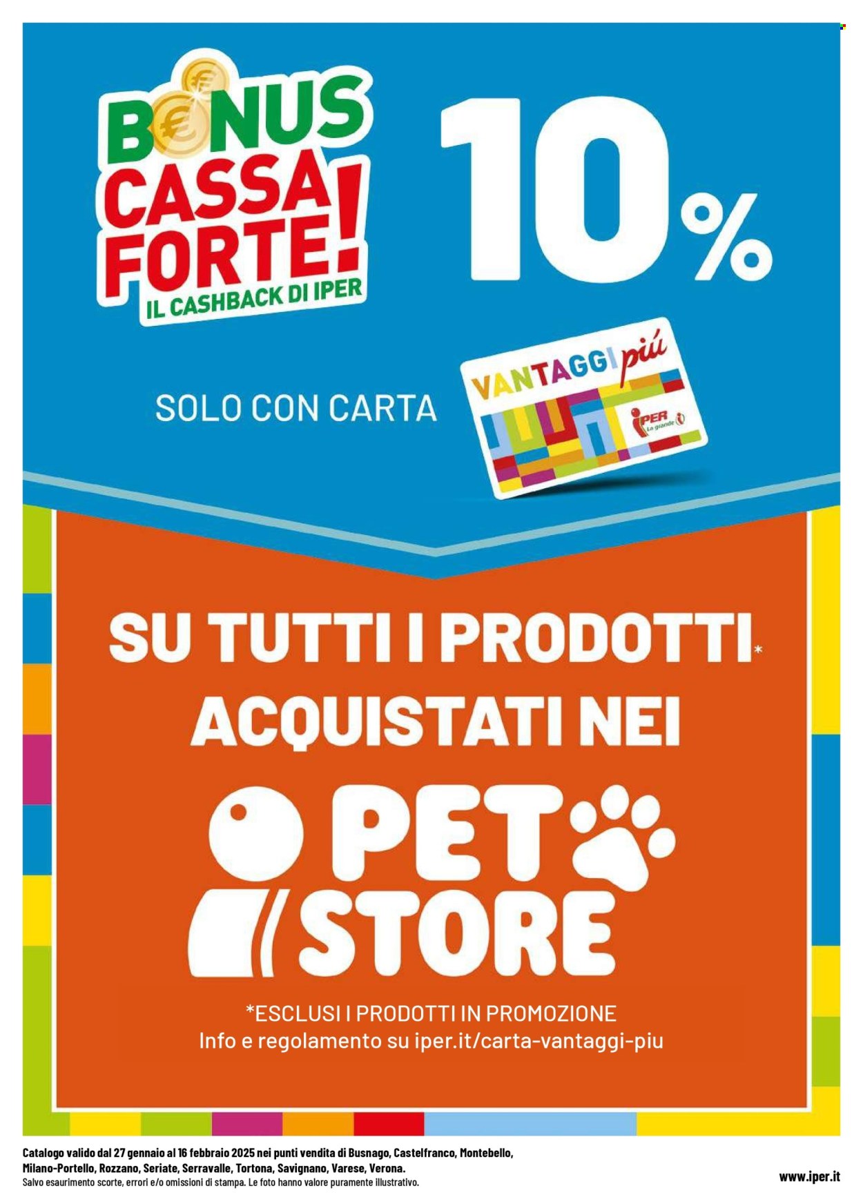 Volantino Iper, La grande i - 27/1/2025 - 16/2/2025. Pagina 8