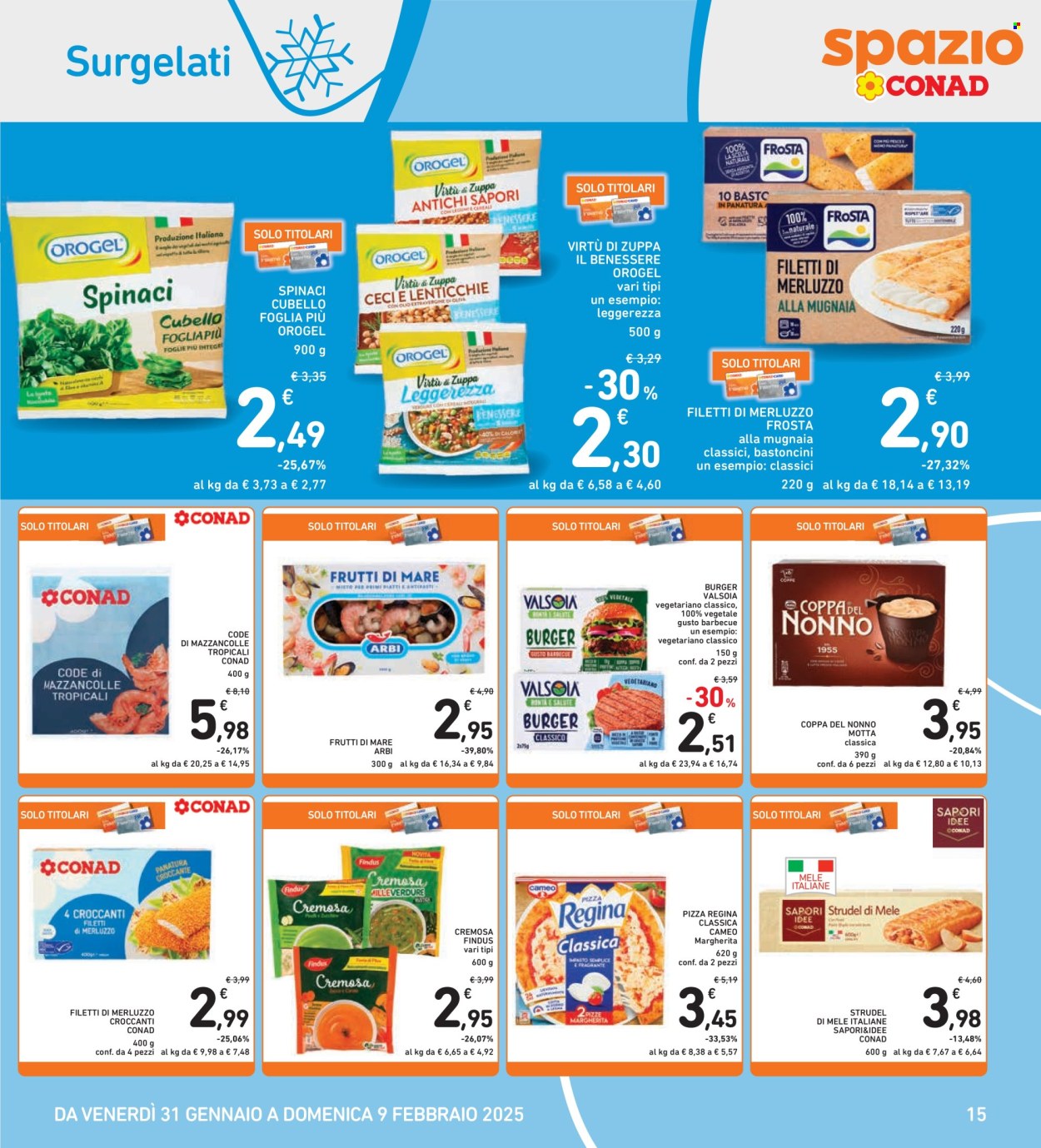Volantino Spazio Conad - 31/1/2025 - 9/2/2025. Pagina 15