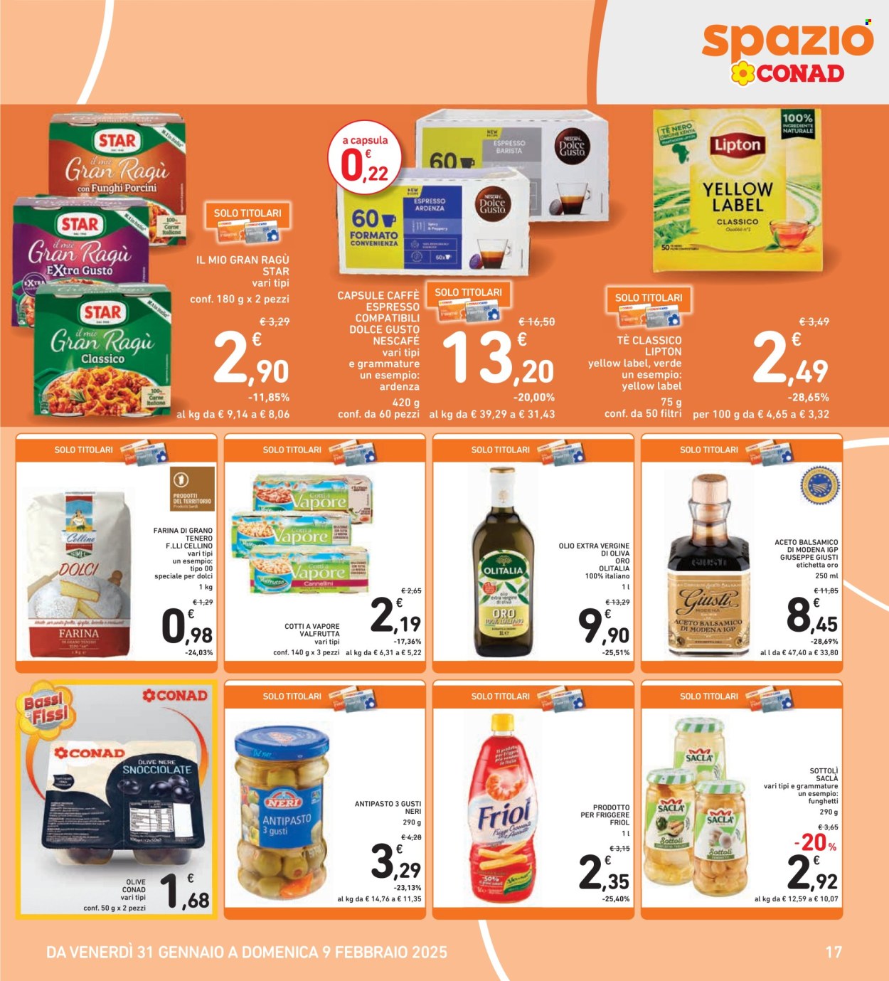 Volantino Spazio Conad - 31/1/2025 - 9/2/2025. Pagina 17