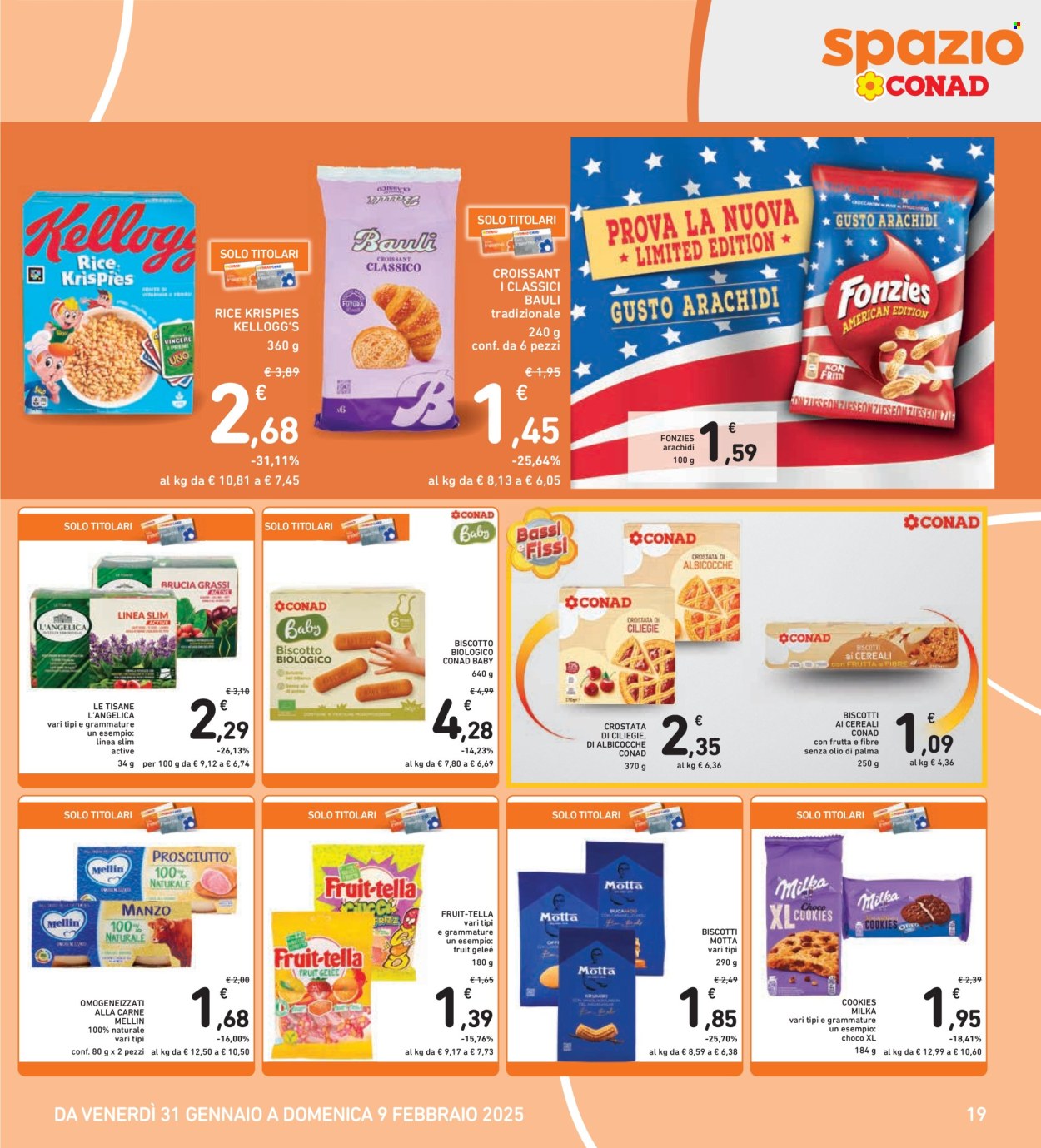 Volantino Spazio Conad - 31/1/2025 - 9/2/2025. Pagina 19