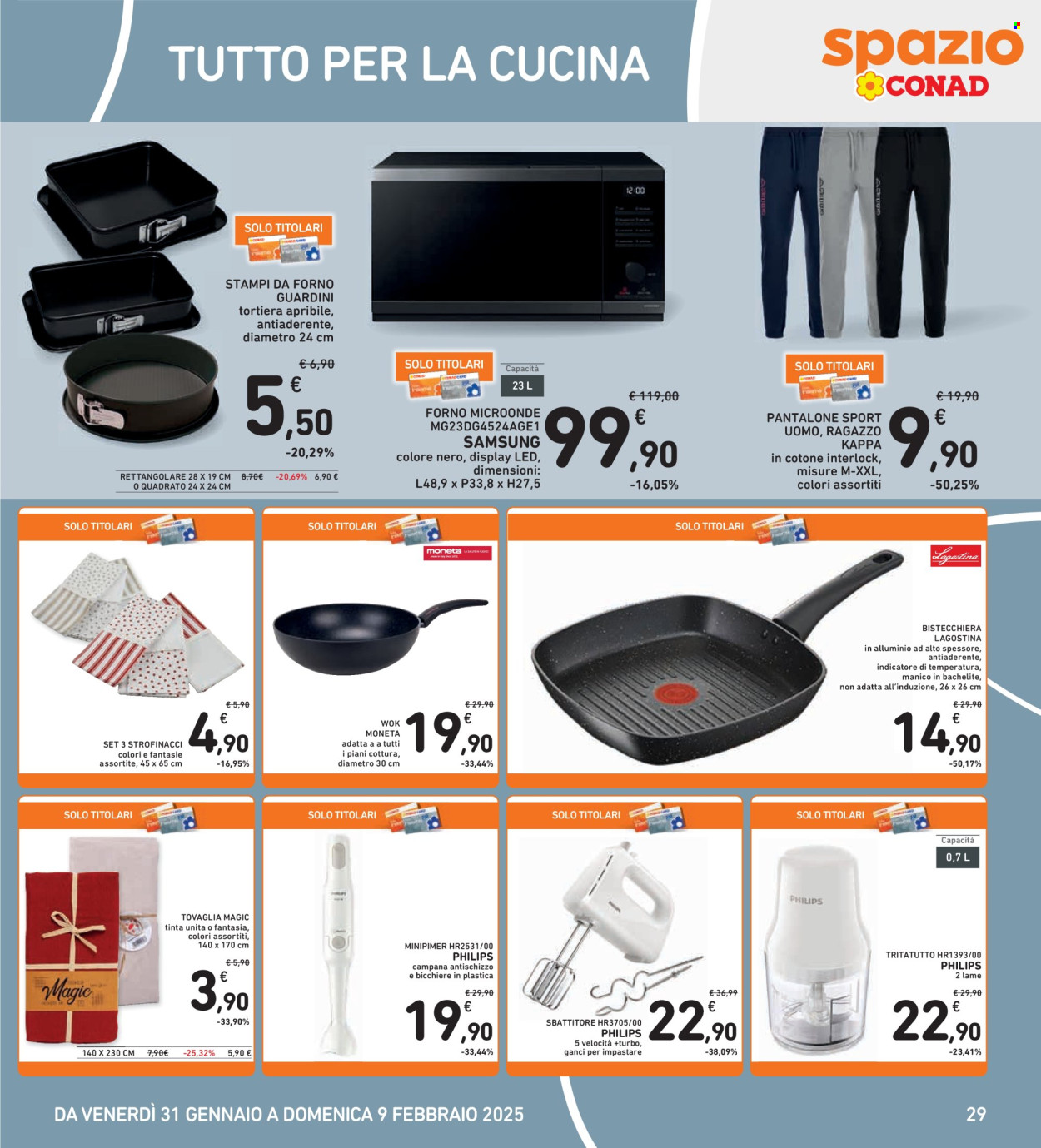 Volantino Spazio Conad - 31/1/2025 - 9/2/2025. Pagina 29