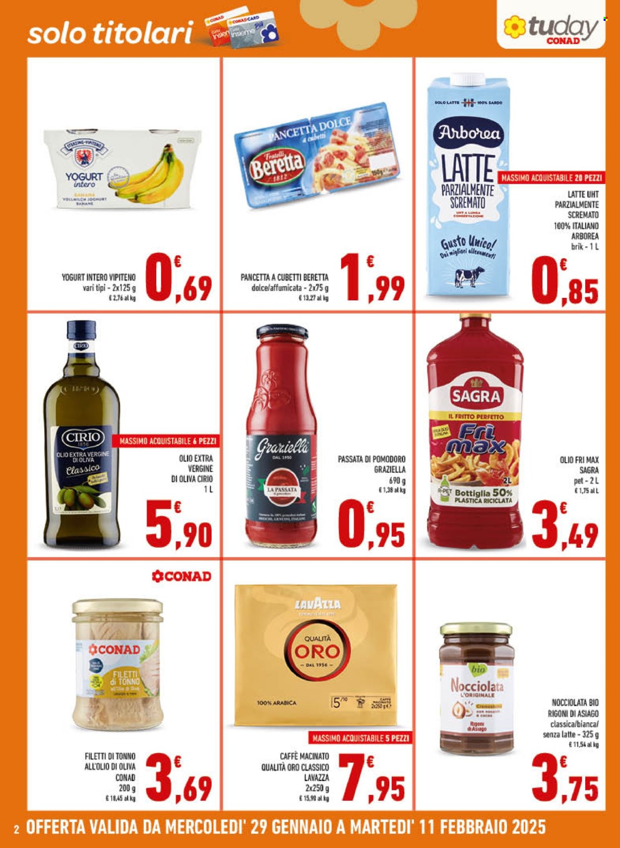 Volantino TuDay Conad - 29/1/2025 - 11/2/2025. Pagina 2