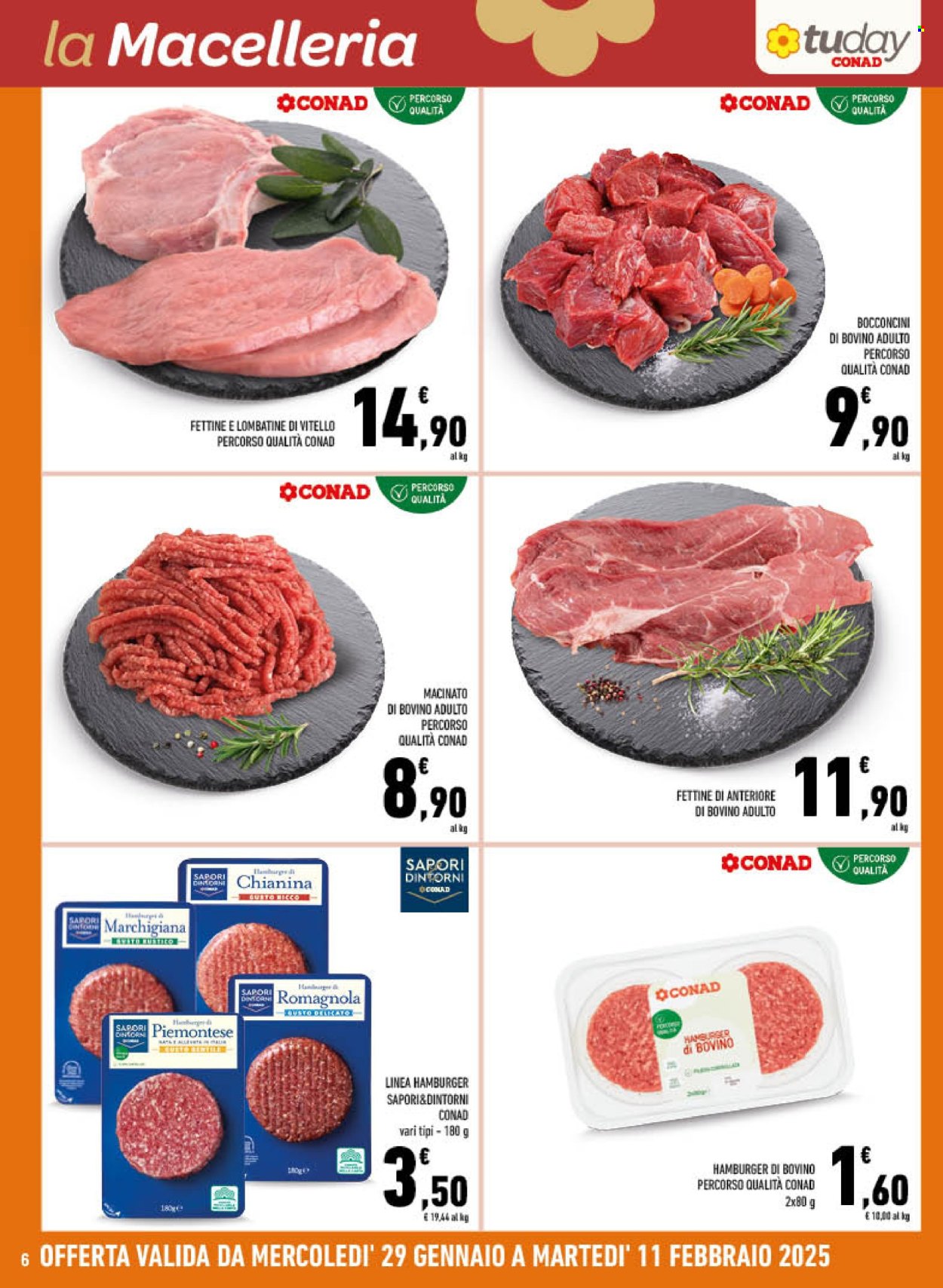 Volantino TuDay Conad - 29/1/2025 - 11/2/2025. Pagina 6
