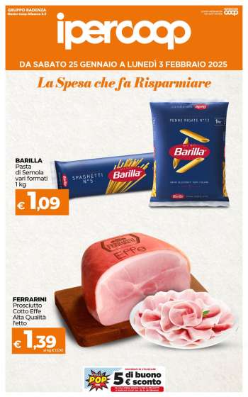 Volantino Coop - 25/1/2025 - 3/2/2025.