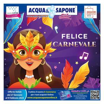 Volantino Acqua & Sapone - 27/1/2025 - 9/2/2025.