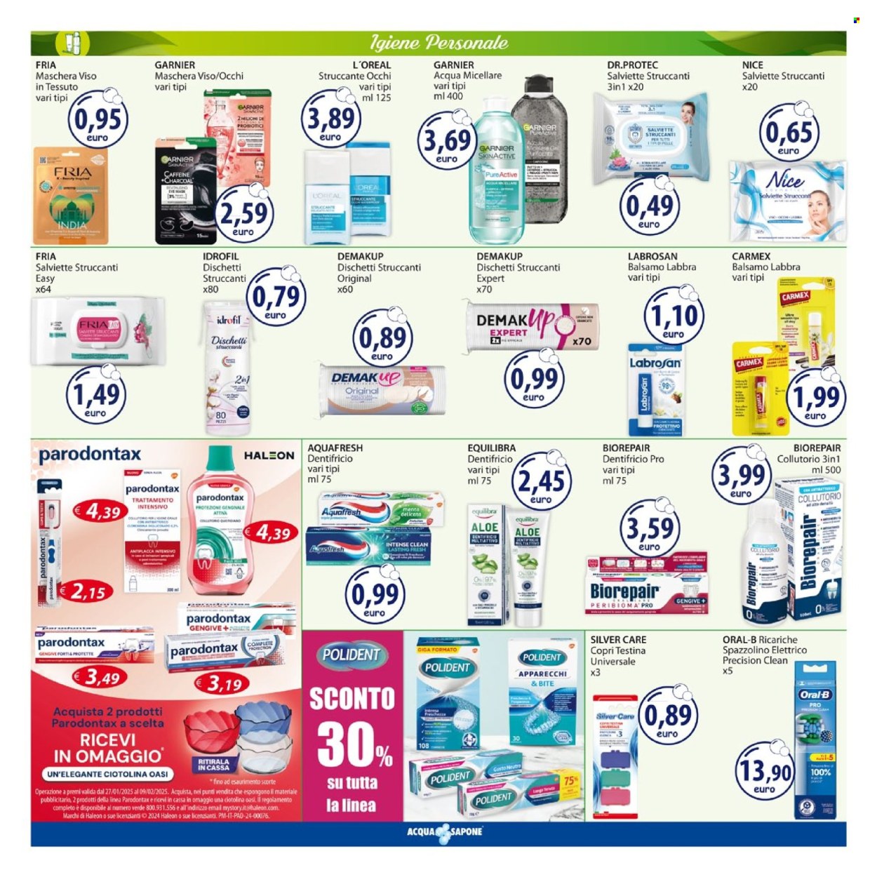 Volantino Acqua & Sapone - 27/1/2025 - 9/2/2025. Pagina 9