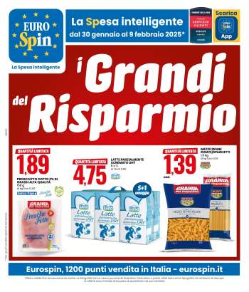 Volantino EuroSpin - 30/1/2025 - 9/2/2025.