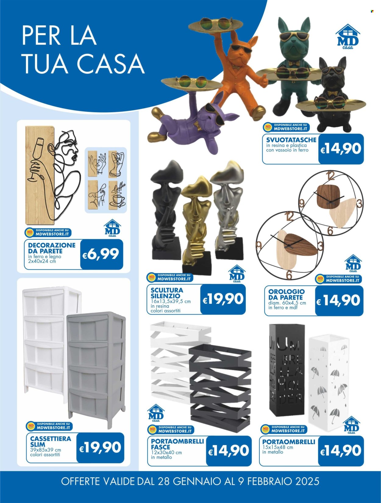 Volantino MD Discount - 28/1/2025 - 9/2/2025. Pagina 23