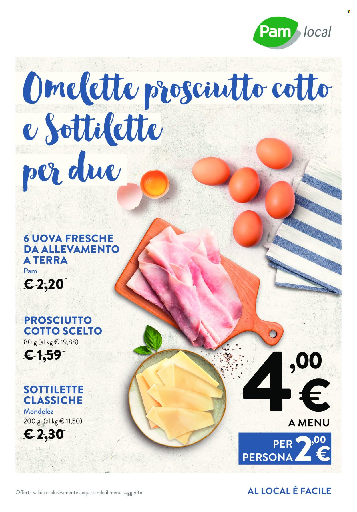 Volantino Pam local. Pagina 1