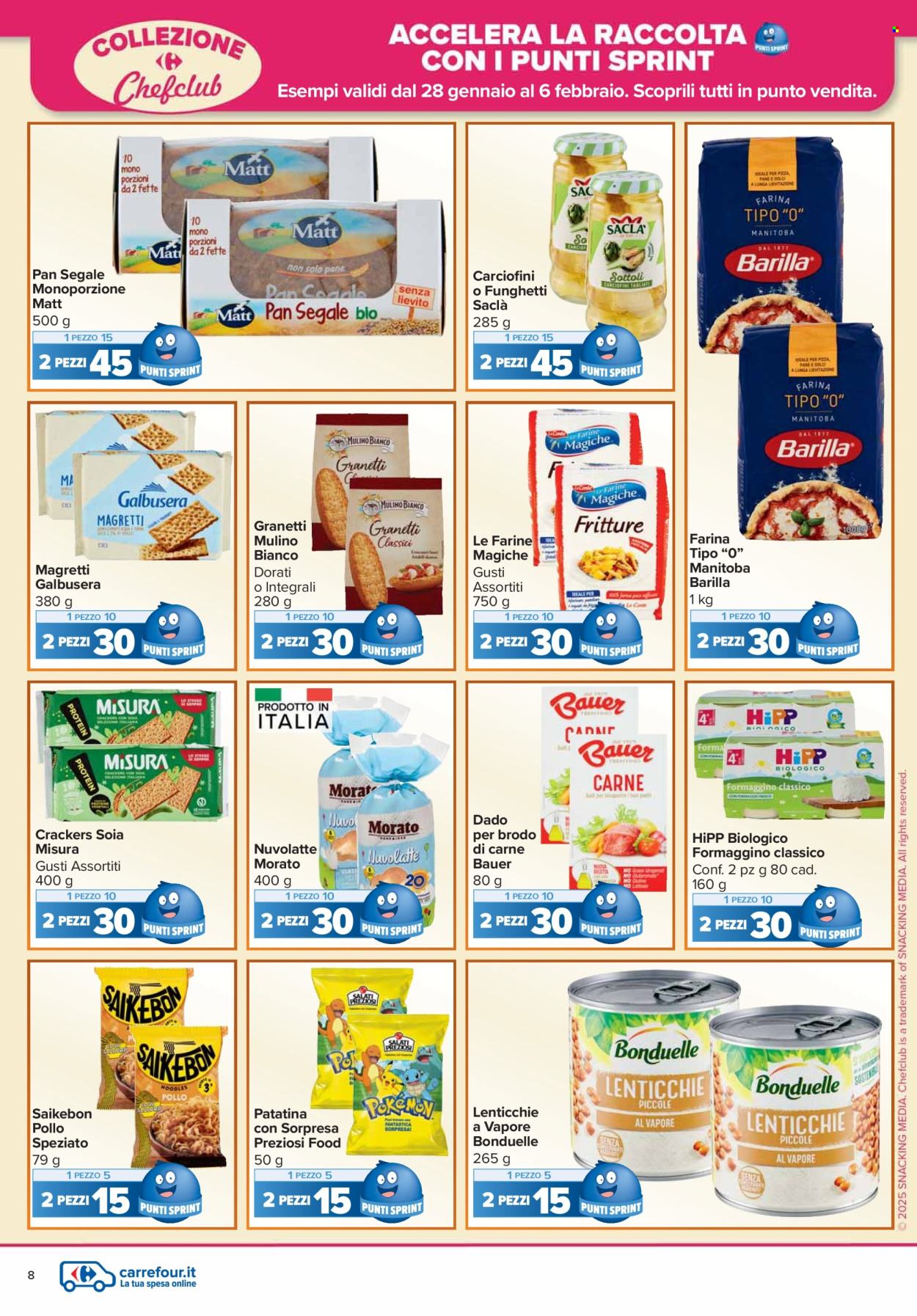 Volantino Carrefour - 28/1/2025 - 6/2/2025. Pagina 8
