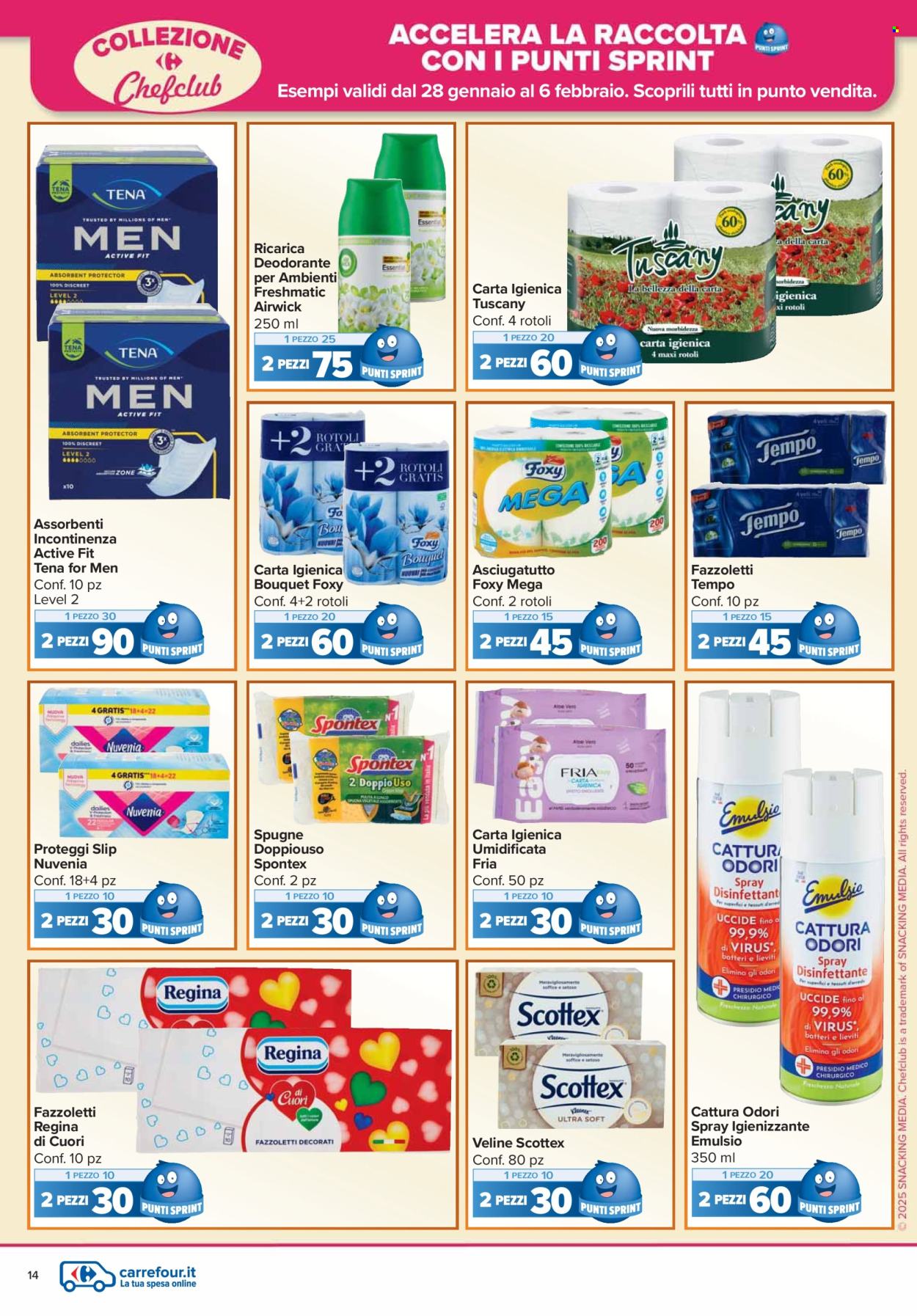 Volantino Carrefour - 28/1/2025 - 6/2/2025. Pagina 14