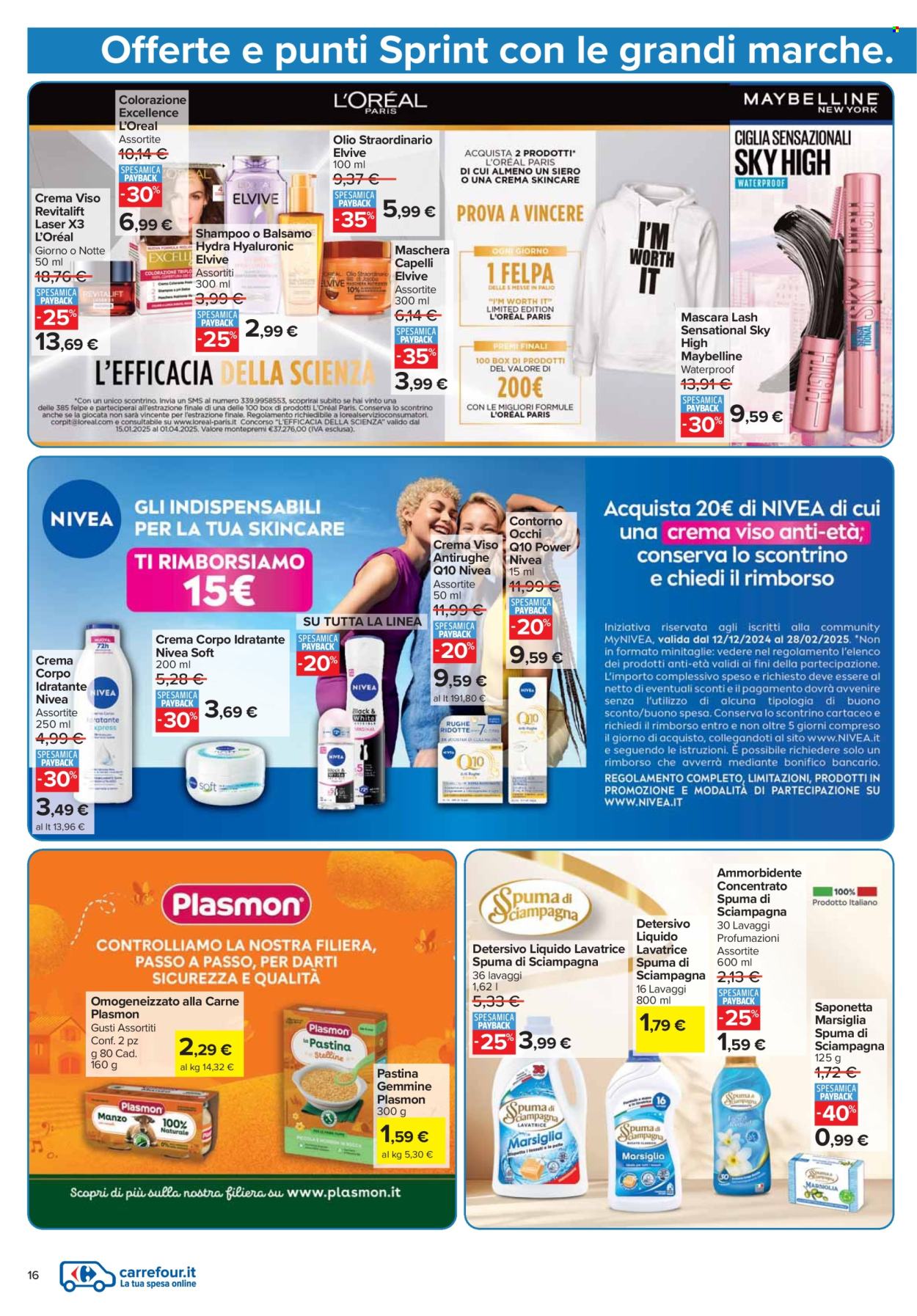 Volantino Carrefour - 28/1/2025 - 6/2/2025. Pagina 16