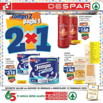 Volantino Despar - 30/1/2025 - 12/2/2025.