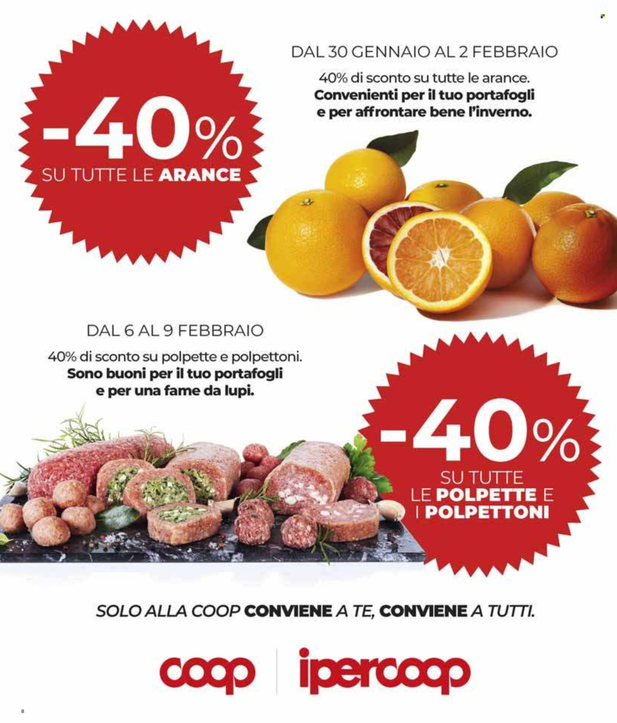 Volantino Coop - 30/1/2025 - 12/2/2025. Pagina 8
