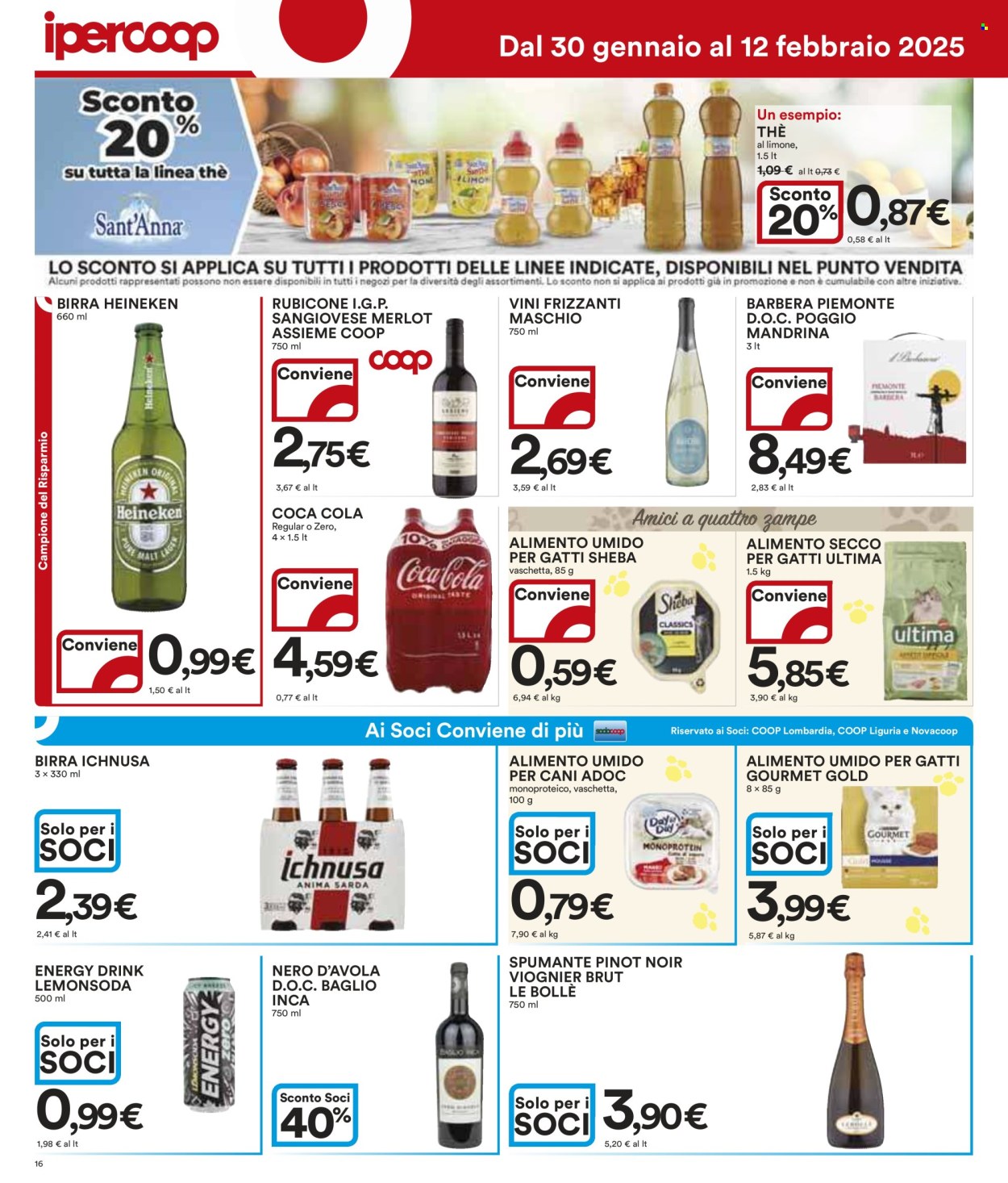 Volantino Coop - 30/1/2025 - 12/2/2025. Pagina 16