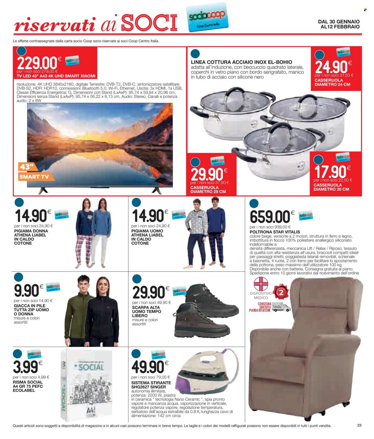 Volantino Coop - 30/1/2025 - 12/2/2025. Pagina 23