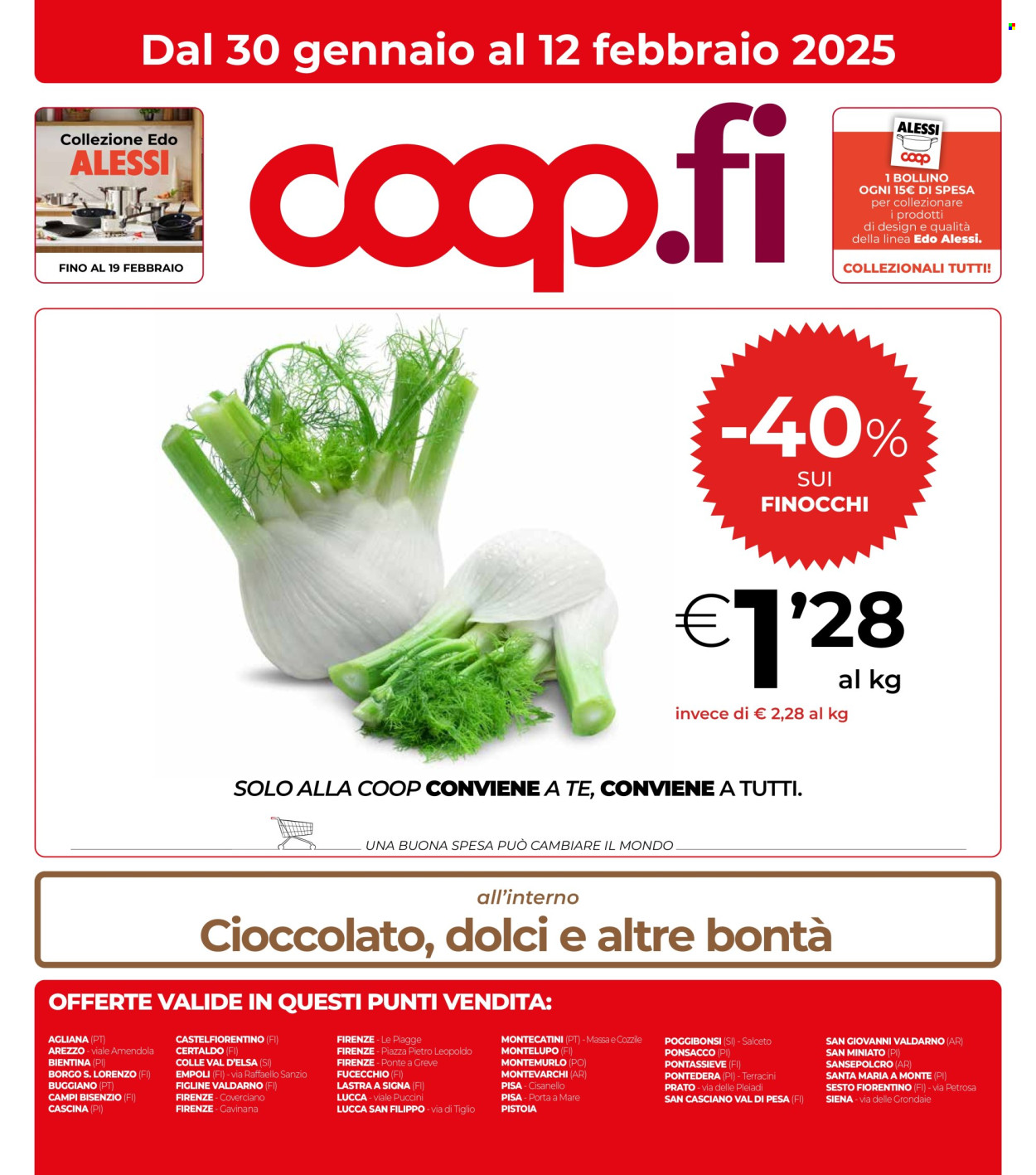 Volantino Coop - 29/1/2025 - 11/2/2025. Pagina 1