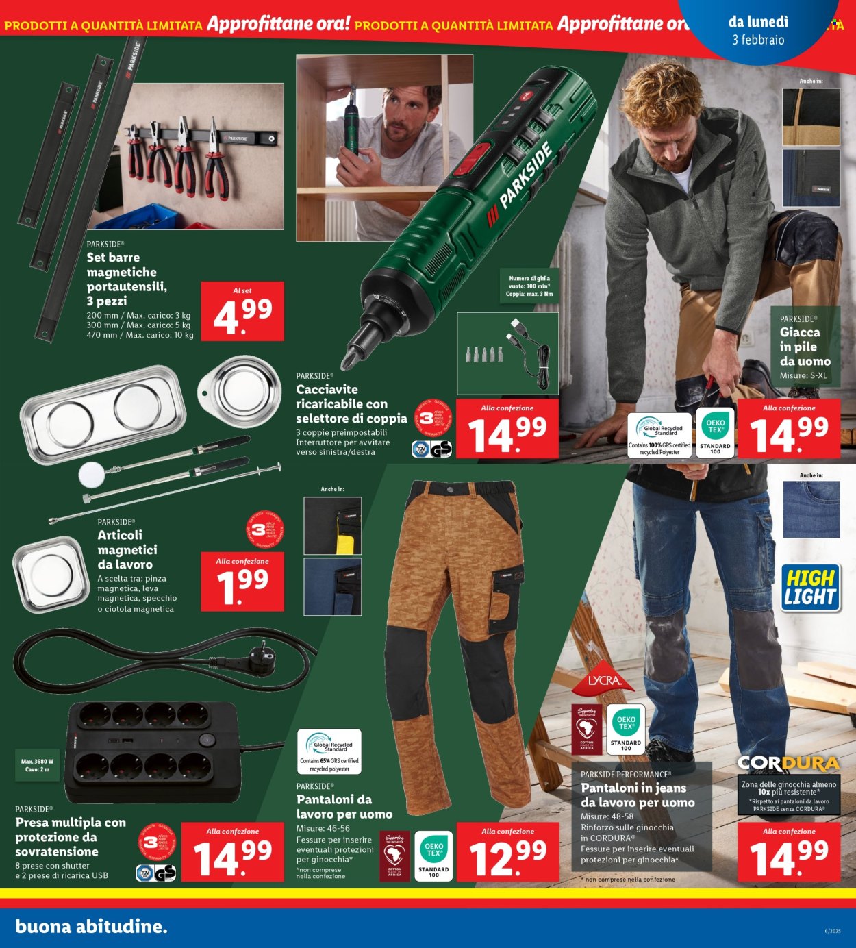 Volantino Lidl - 3/2/2025 - 9/2/2025. Pagina 19