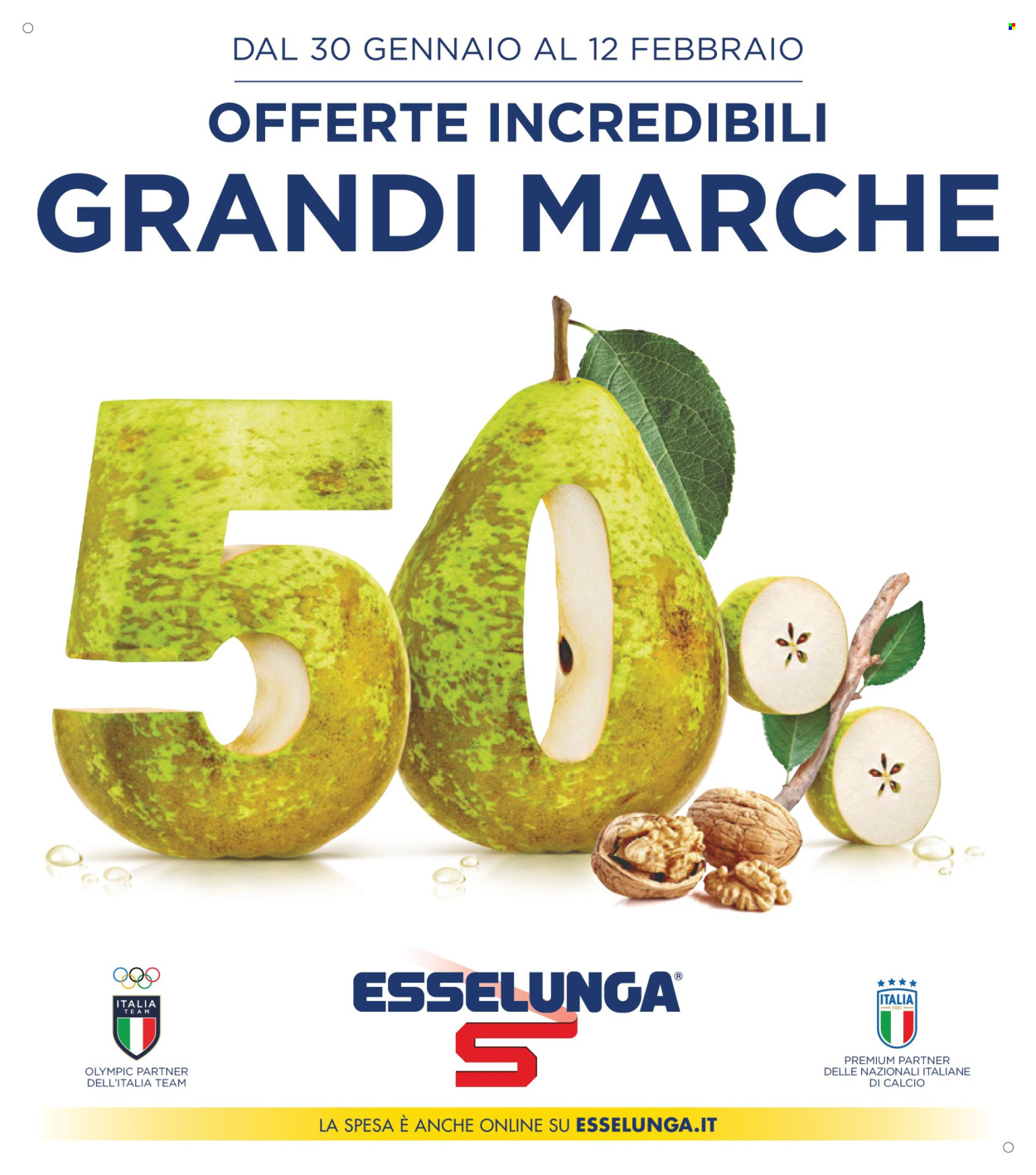Volantino Esselunga - 30/1/2025 - 12/2/2025. Pagina 1