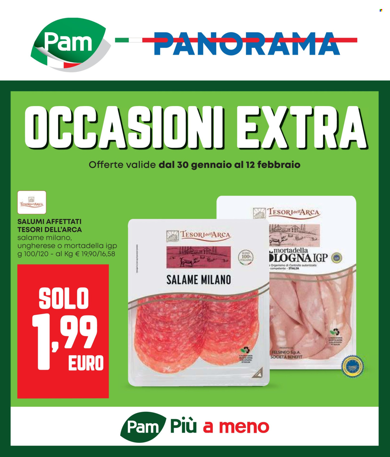 Volantino Pam Panorama - 30/1/2025 - 12/2/2025. Pagina 1