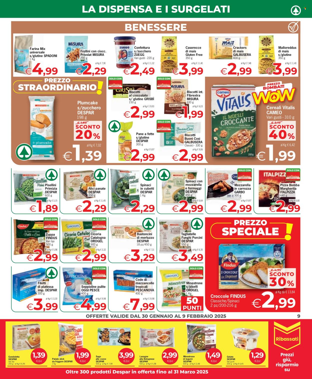 Volantino Despar - 30/1/2025 - 9/2/2025. Pagina 9
