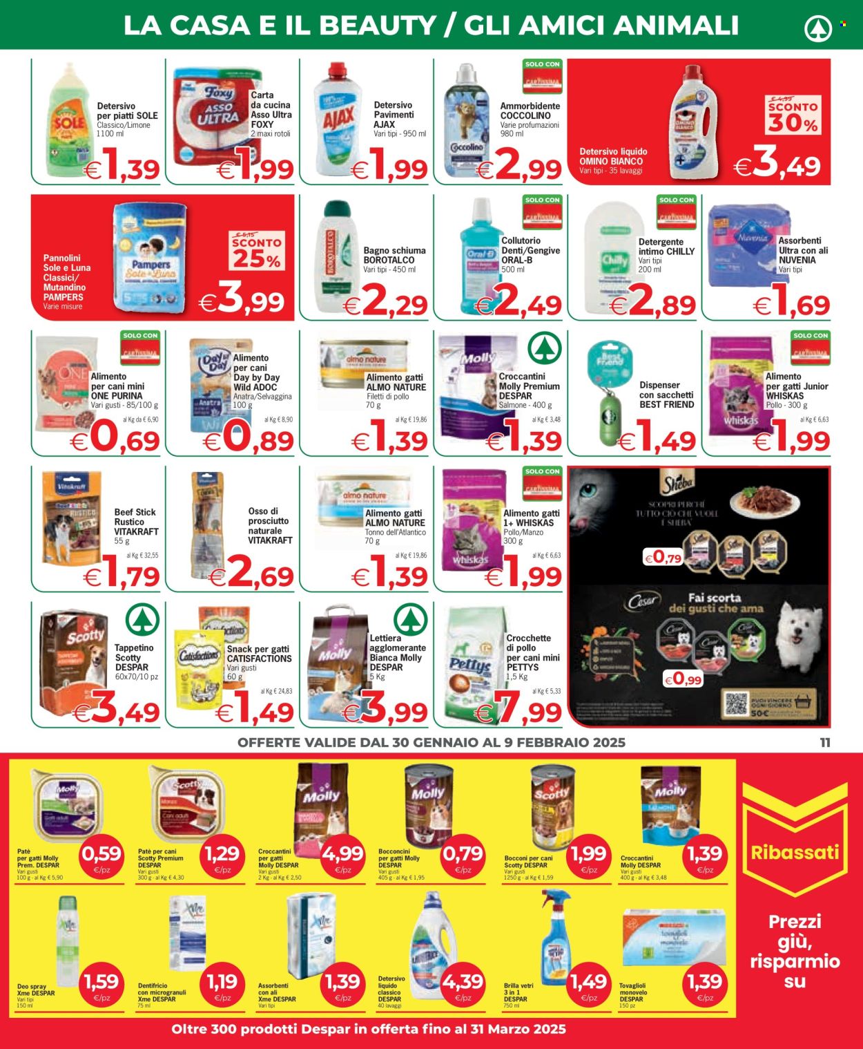 Volantino Despar - 30/1/2025 - 9/2/2025. Pagina 11