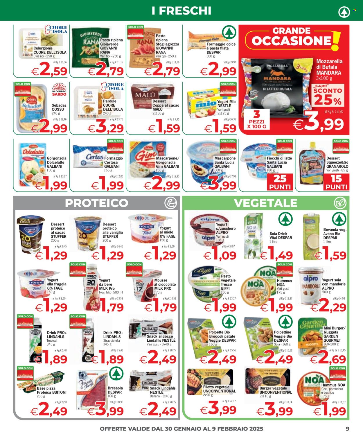 Volantino Eurospar - 30/1/2025 - 9/2/2025. Pagina 9