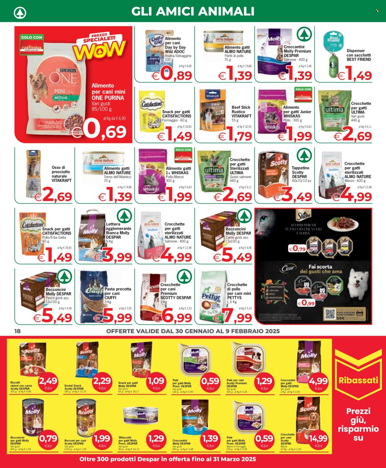 Volantino Eurospar - 30/1/2025 - 9/2/2025. Pagina 18