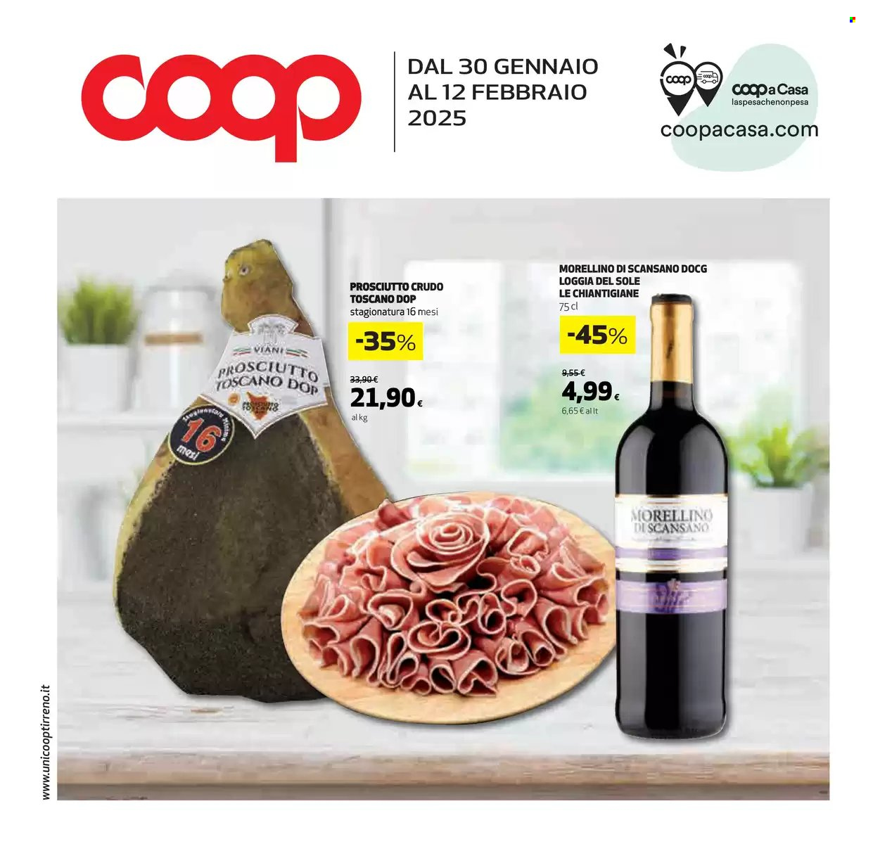 Volantino Coop - 30/1/2025 - 12/2/2025. Pagina 1