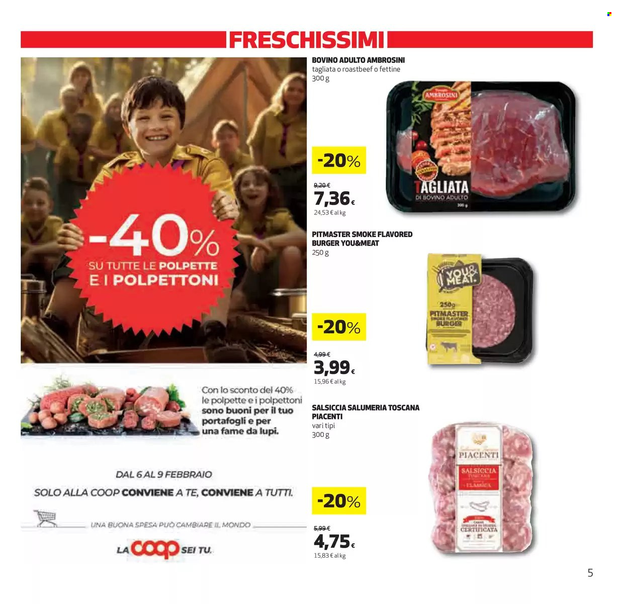 Volantino Coop - 30/1/2025 - 12/2/2025. Pagina 5