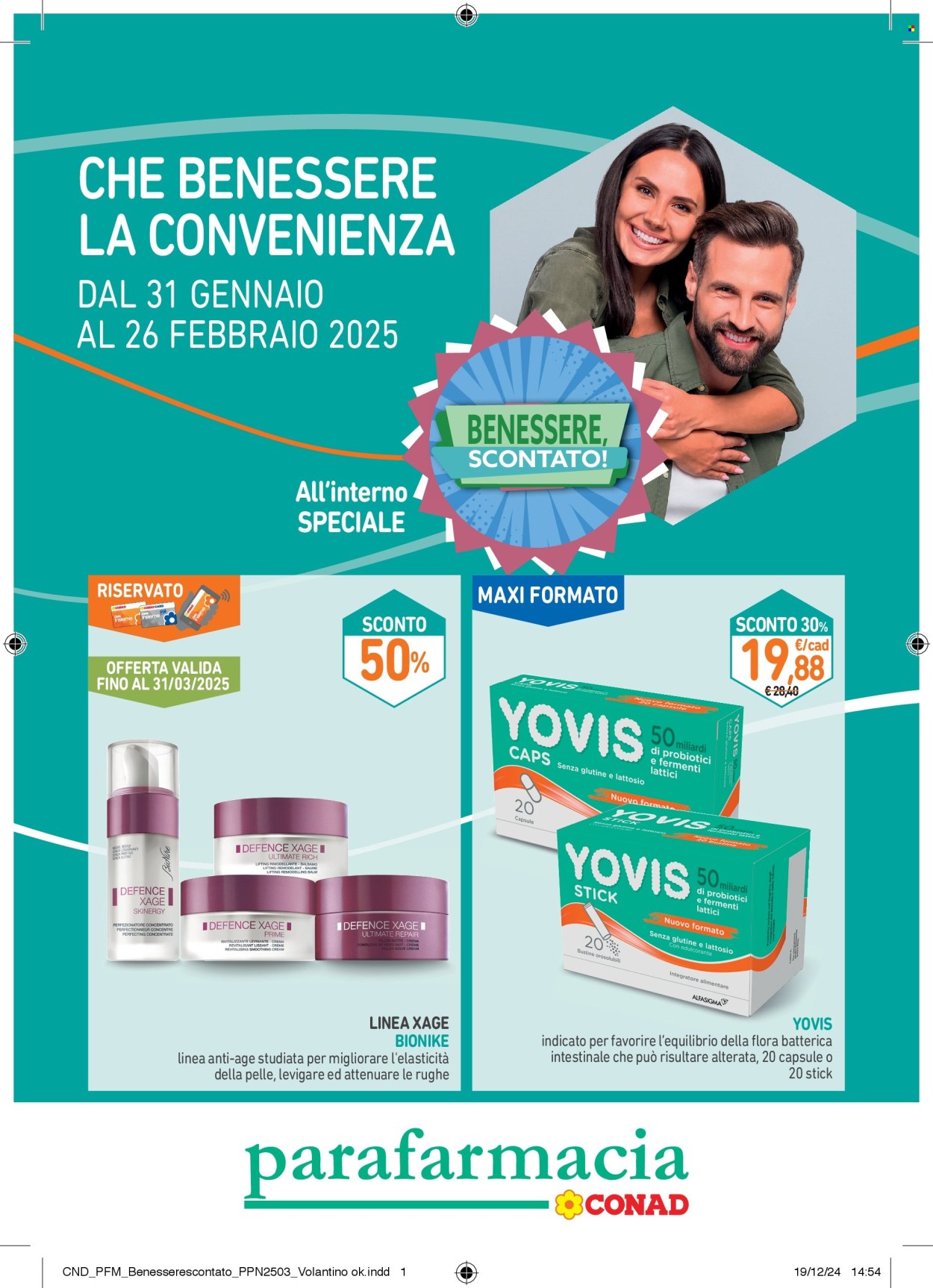 Volantino Conad - 31/1/2025 - 26/2/2025. Pagina 1