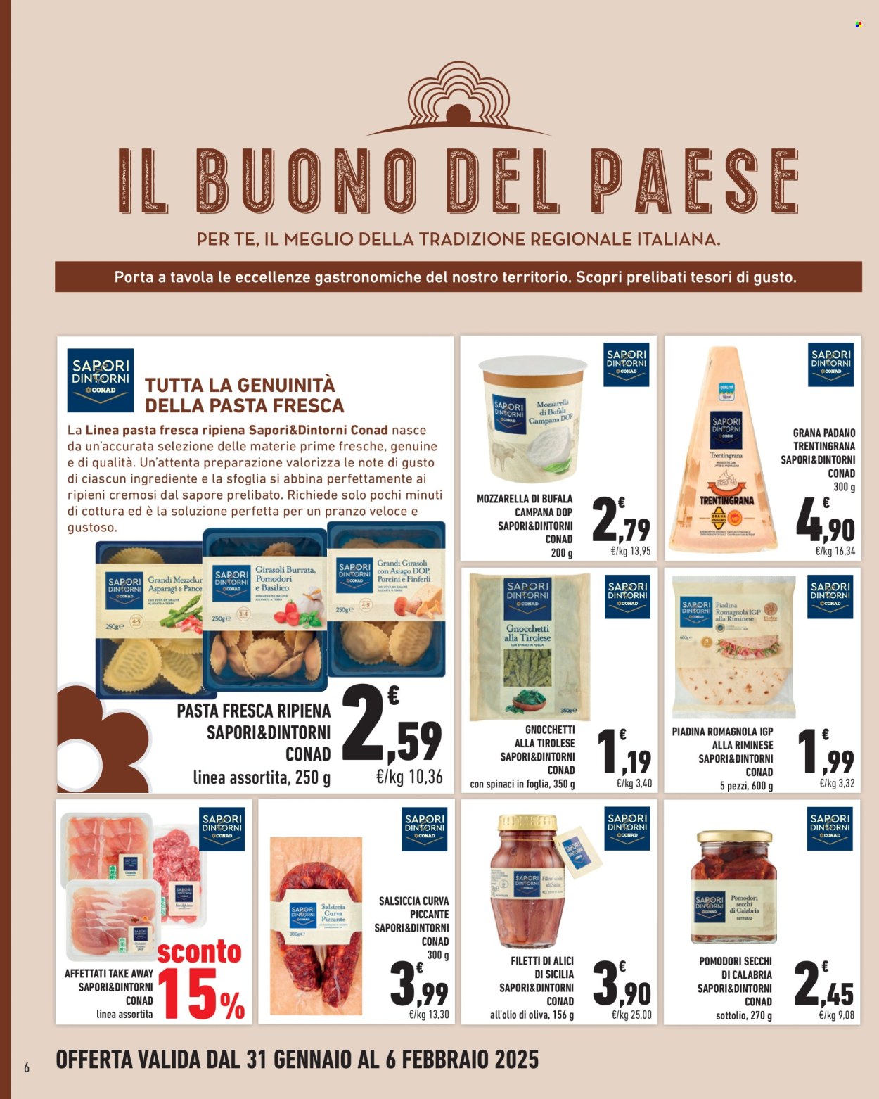 Volantino Conad City - 31/1/2025 - 6/2/2025. Pagina 6