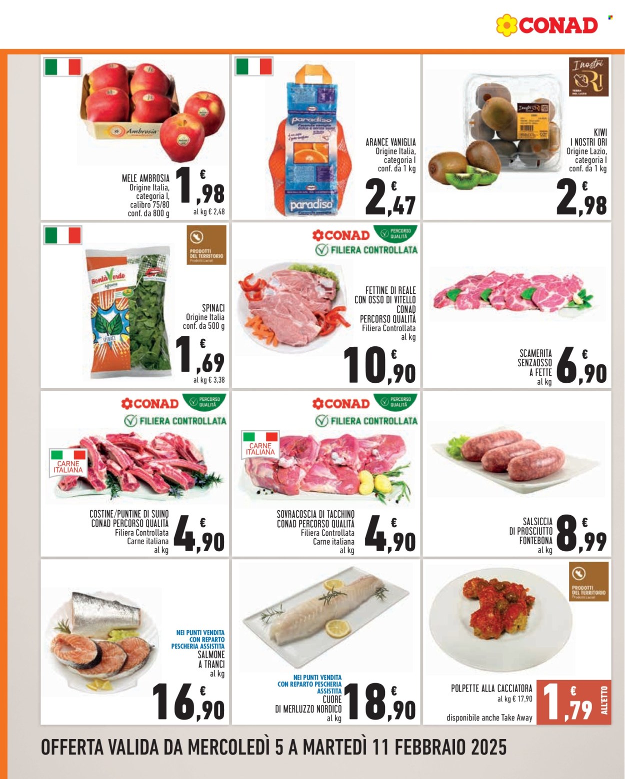 Volantino Conad - 5/2/2025 - 11/2/2025. Pagina 2