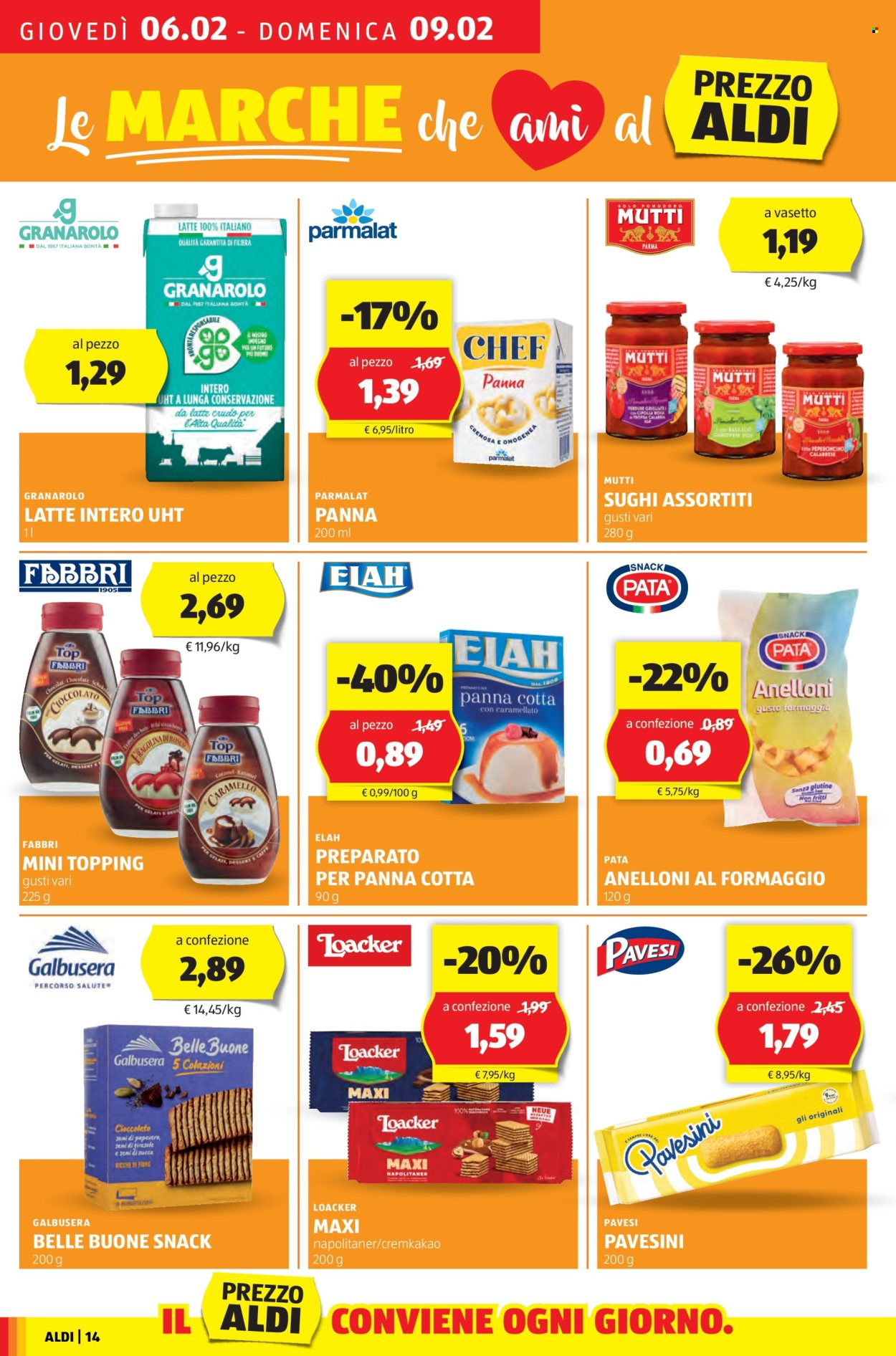 Volantino Aldi - 6/2/2025 - 15/2/2025. Pagina 14