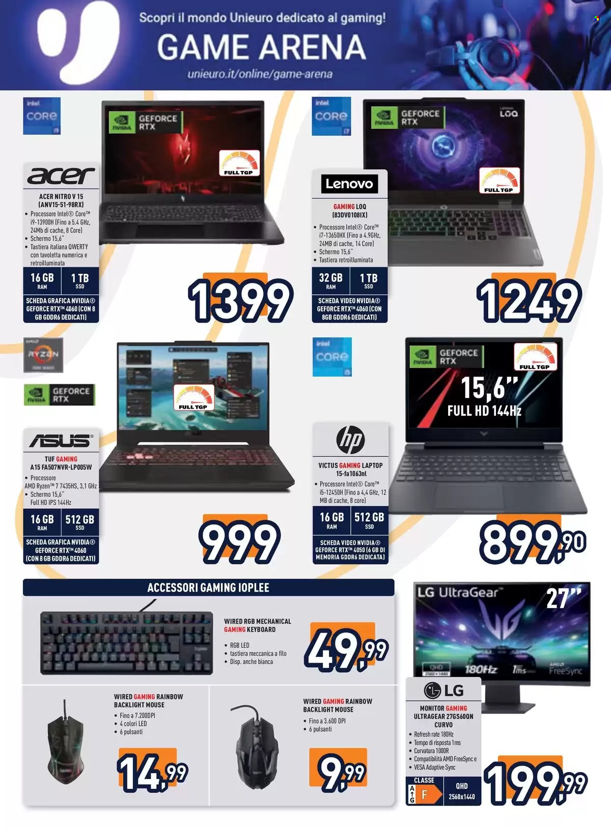 Volantino Unieuro - 31/1/2025 - 13/2/2025. Pagina 12