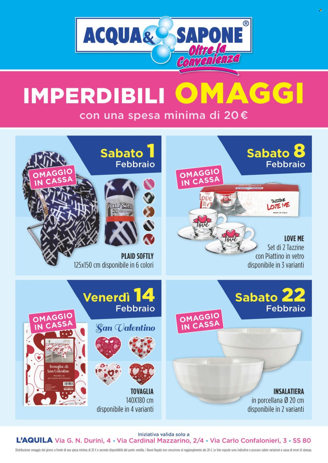 Volantino Acqua & Sapone - 1/2/2025 - 22/2/2025. Pagina 1