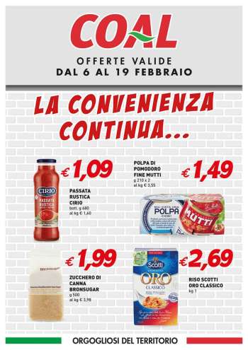 Volantino COAL - 6/2/2025 - 19/2/2025.