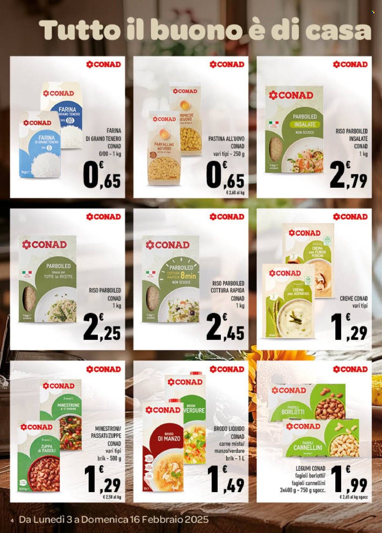 Volantino Conad - 3/2/2025 - 16/2/2025. Pagina 4