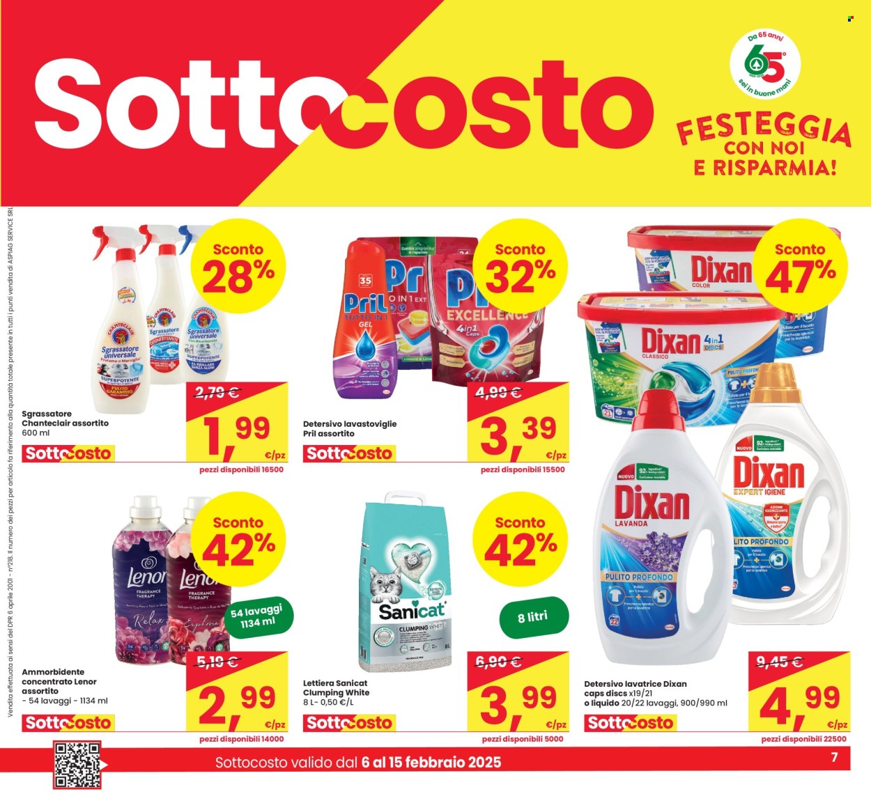 Volantino Eurospar - 6/2/2025 - 19/2/2025. Pagina 7