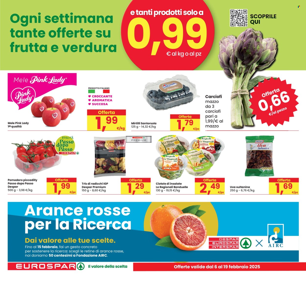 Volantino Eurospar - 6/2/2025 - 19/2/2025. Pagina 12