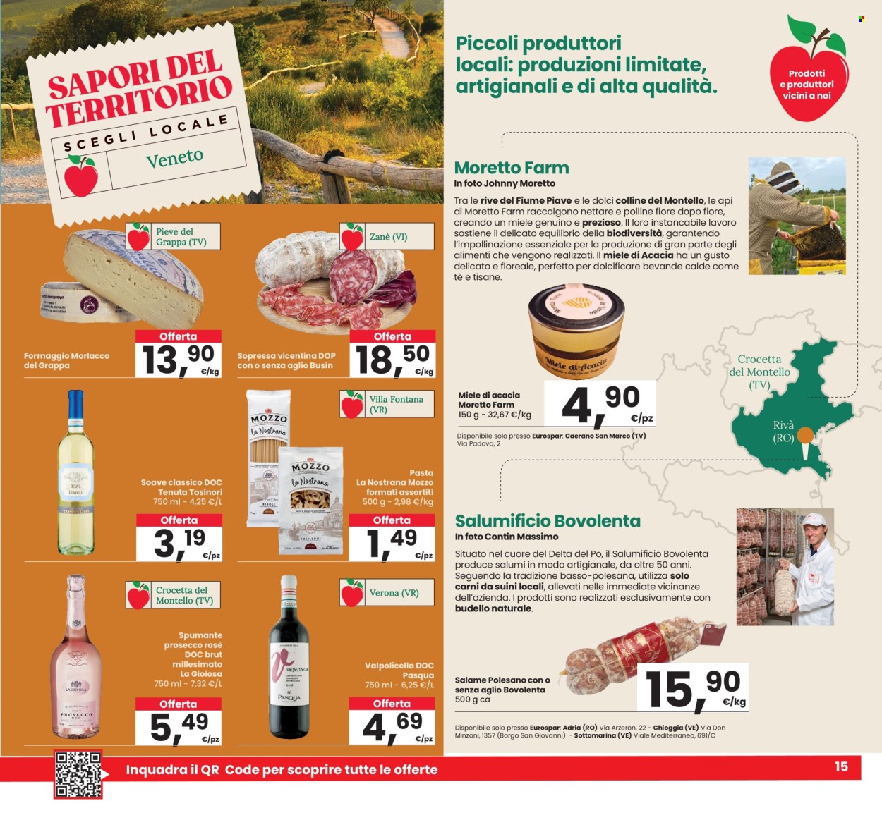 Volantino Eurospar - 6/2/2025 - 19/2/2025. Pagina 15