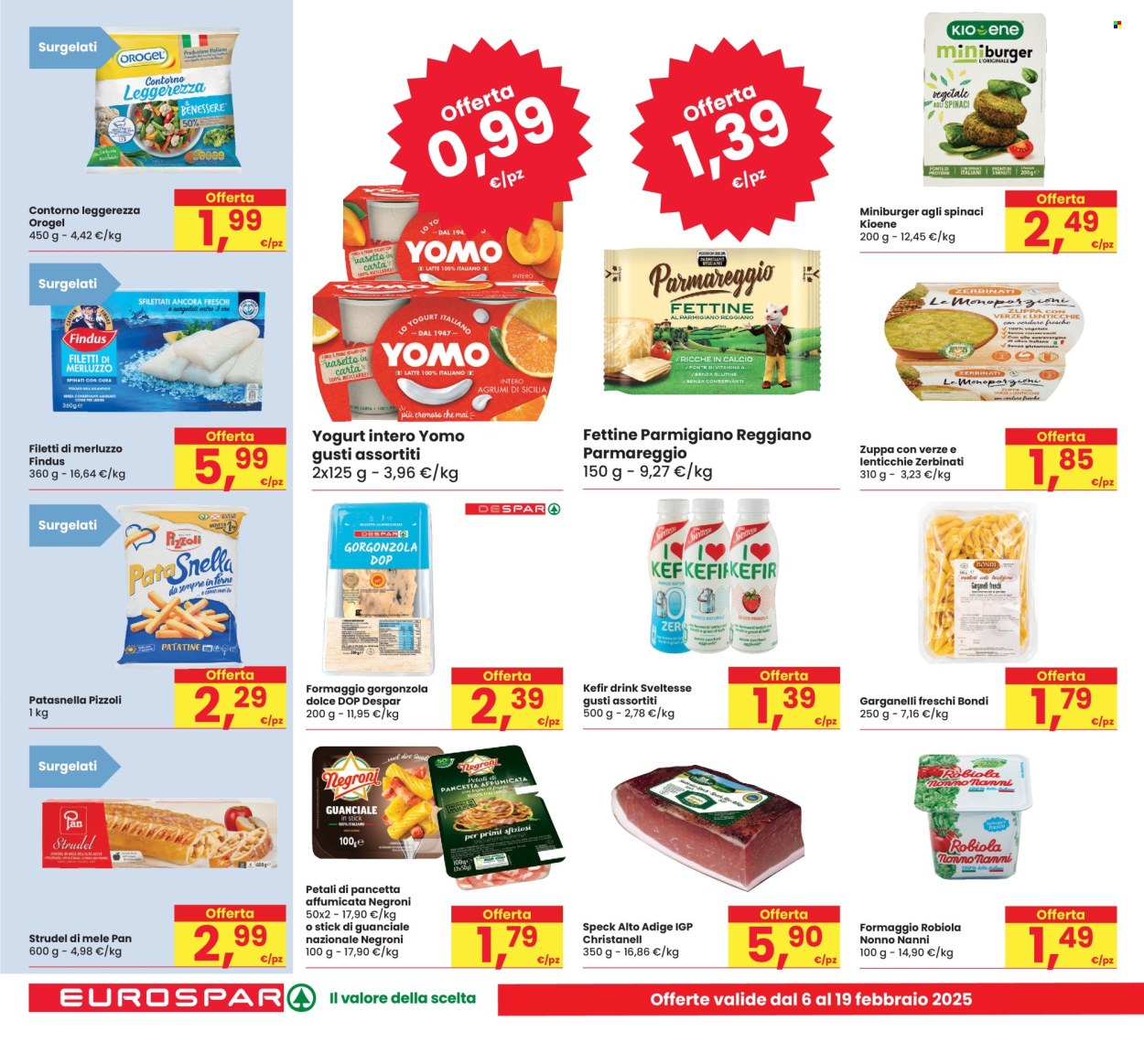 Volantino Eurospar - 6/2/2025 - 19/2/2025. Pagina 18