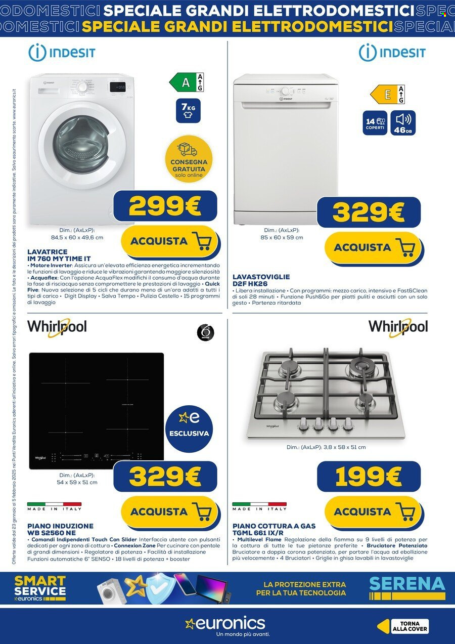 Volantino Euronics - 31/1/2025 - 5/2/2025. Pagina 9