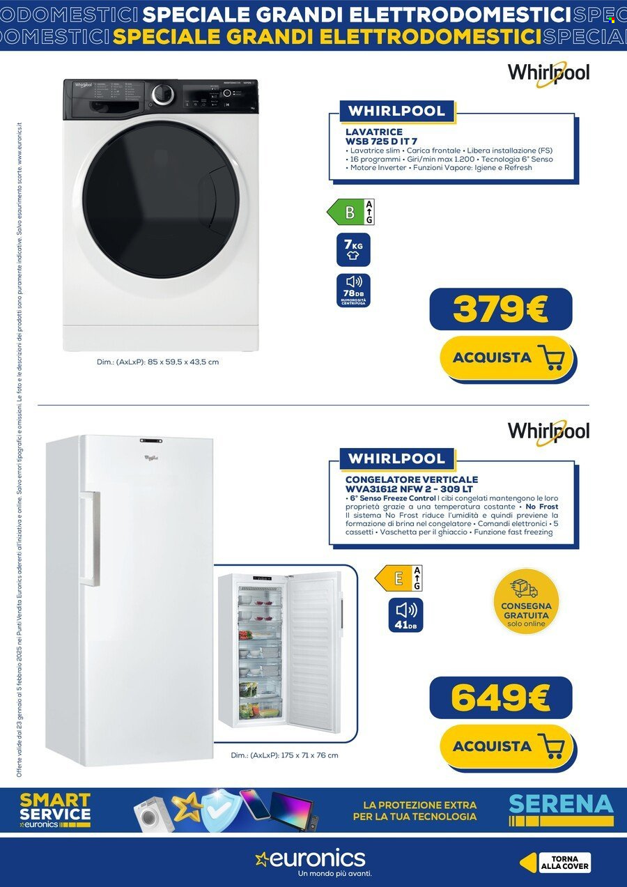 Volantino Euronics - 31/1/2025 - 5/2/2025. Pagina 10