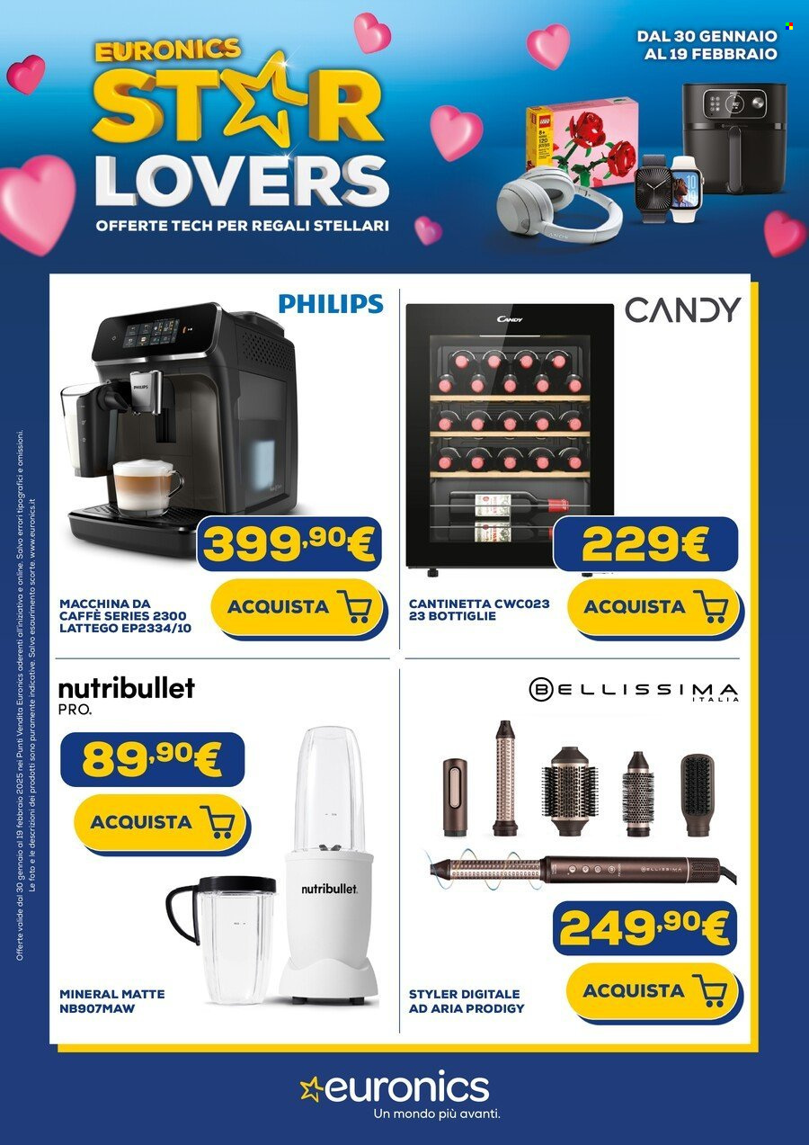 Volantino Euronics - 1/2/2025 - 19/2/2025. Pagina 1