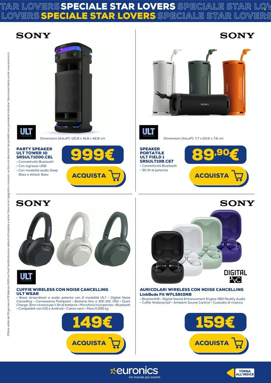 Volantino Euronics - 1/2/2025 - 19/2/2025. Pagina 11